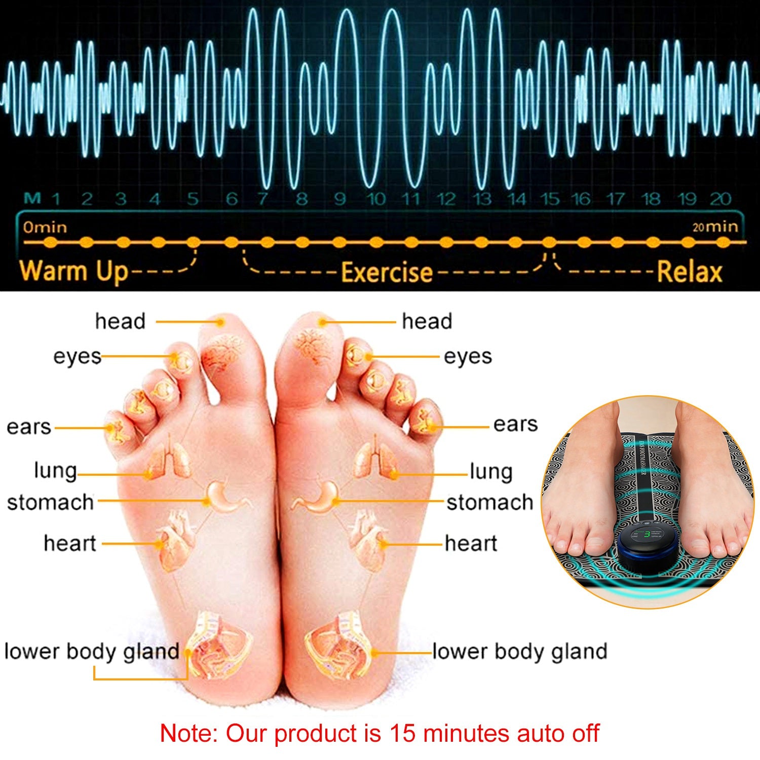 StepPulse EMS Mat™ – Smart Foot & Leg Muscle Stimulator
