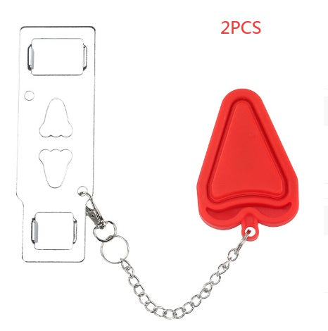SecureNest Door Lock™ – Portable Safety Latch for Travel & Home