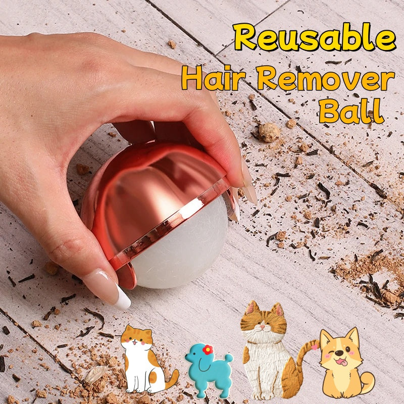 FurClean Roll™ – Reusable Pet Hair Remover Ball