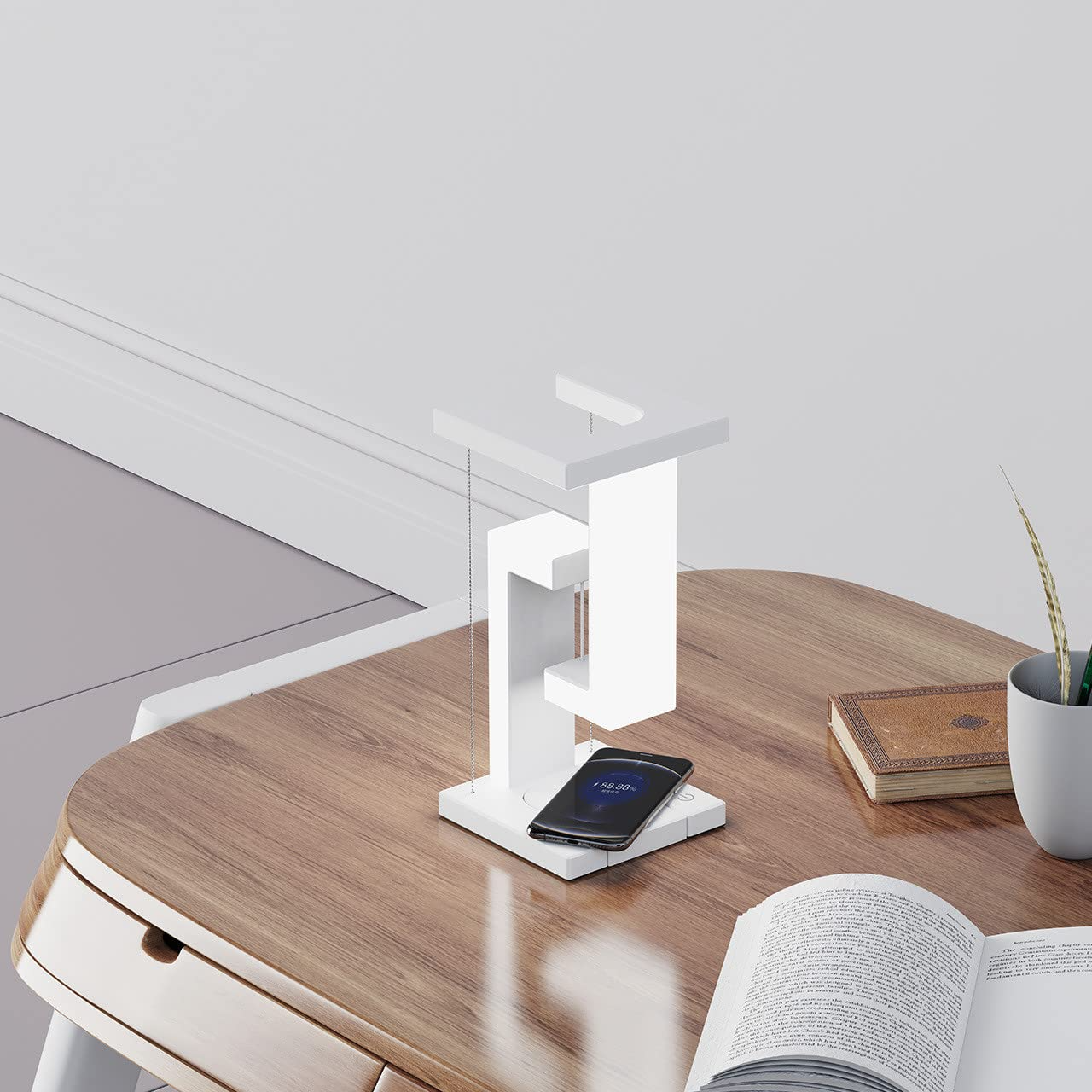 Leviora Balance Lamp™ – Floating Wireless Charging Table Lamp