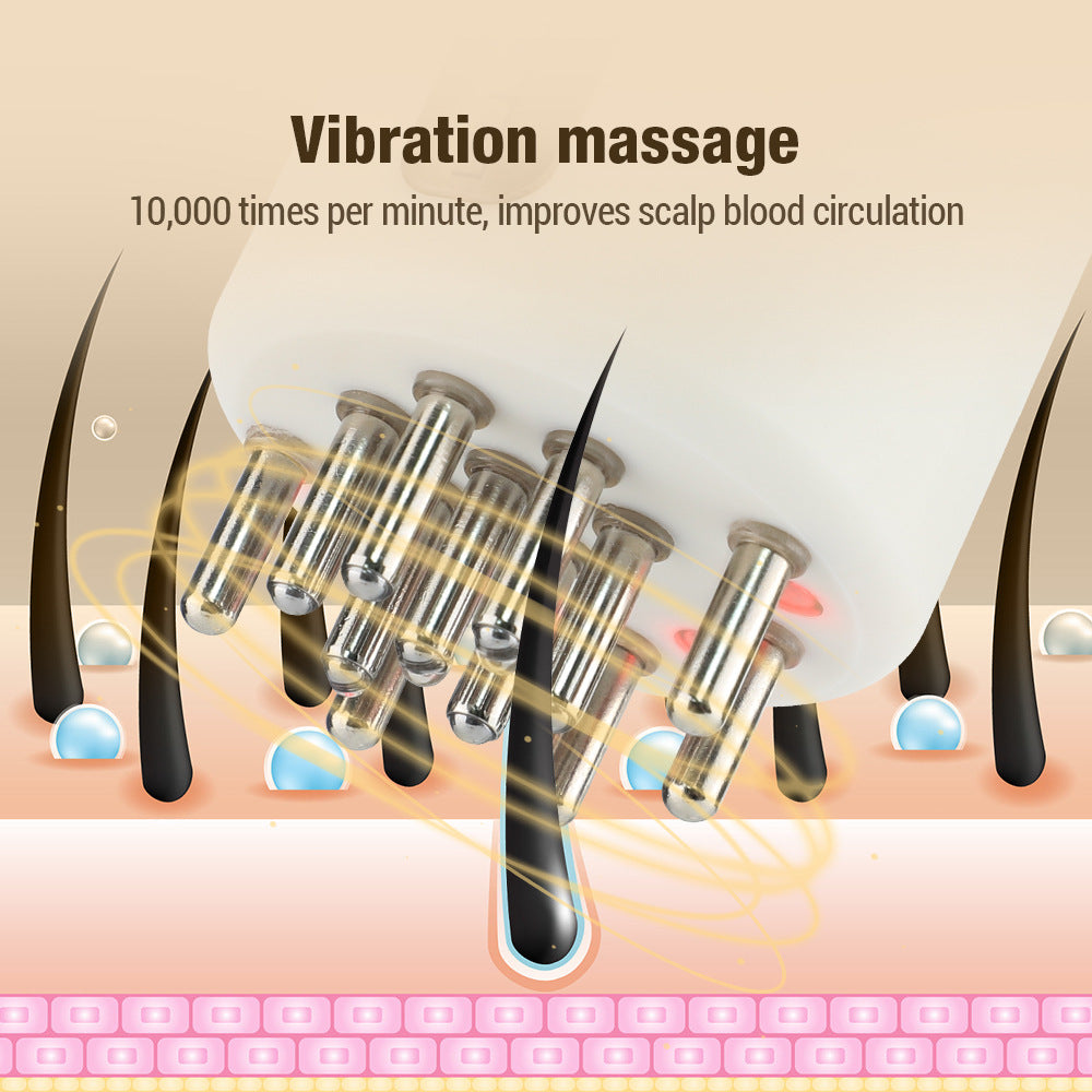 DermaPulse Comb™ – EMS Microcurrent Scalp Therapy Massager