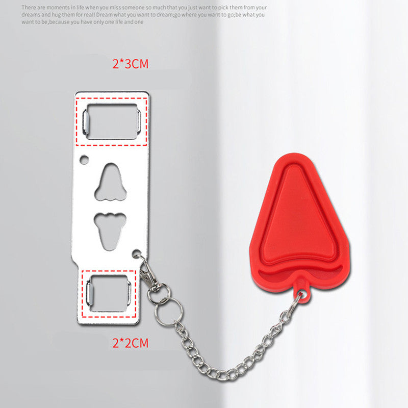SecureNest Door Lock™ – Portable Safety Latch for Travel & Home