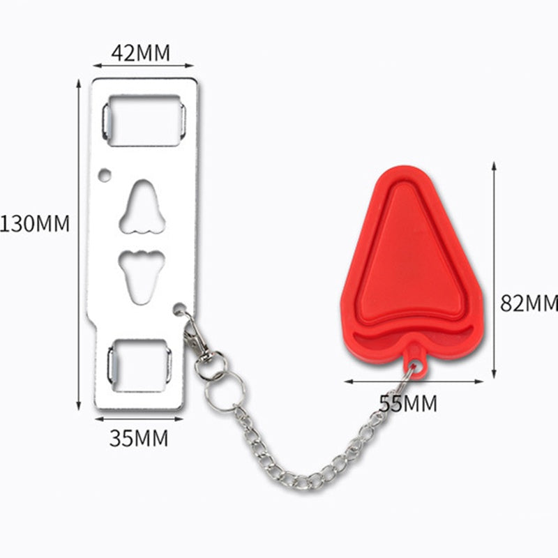 SecureNest Door Lock™ – Portable Safety Latch for Travel & Home