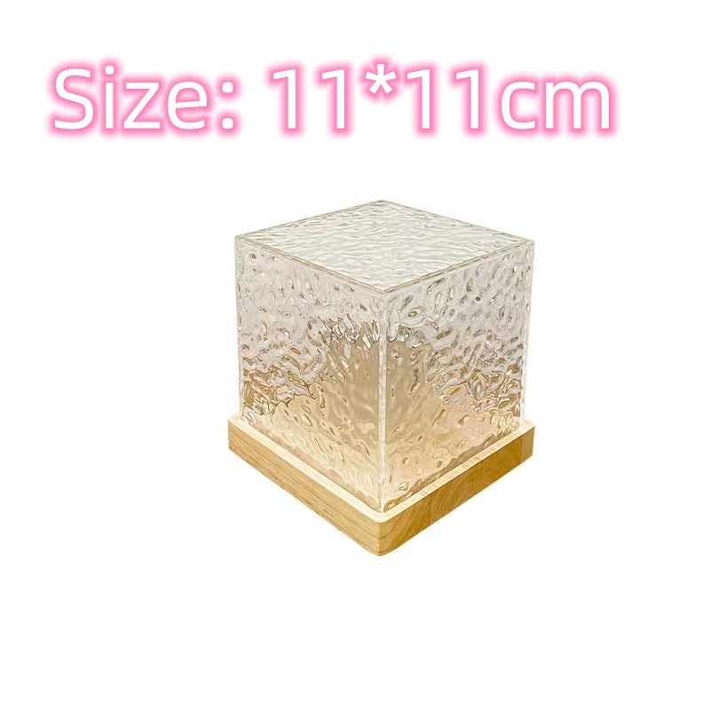 RippleGlow Prism™ – 16-Color Water Ripple Projection Lamp