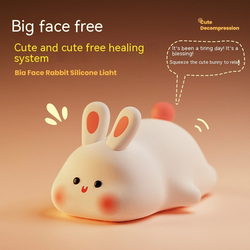 BunnyGlow Touch™ – Soft Silicone LED Night Light
