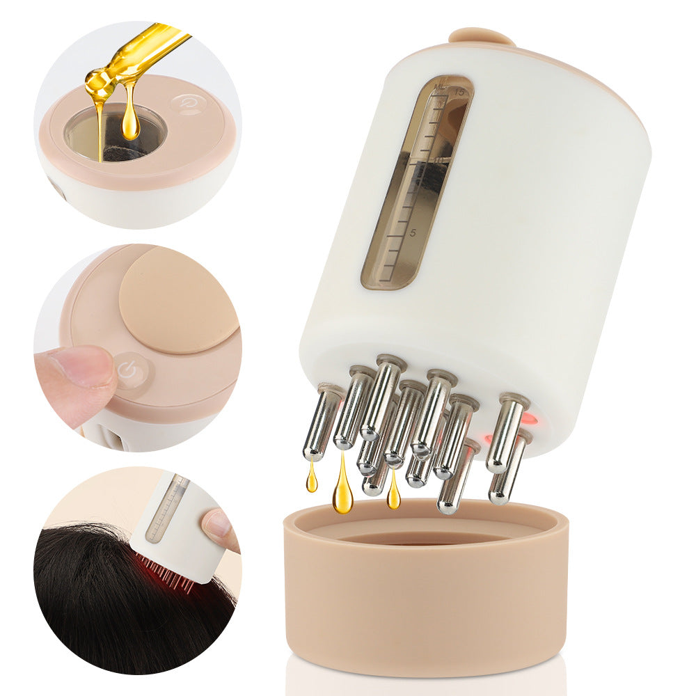 DermaPulse Comb™ – EMS Microcurrent Scalp Therapy Massager