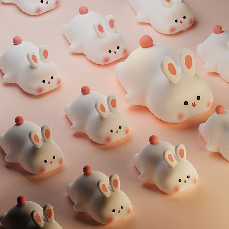 BunnyGlow Touch™ – Soft Silicone LED Night Light