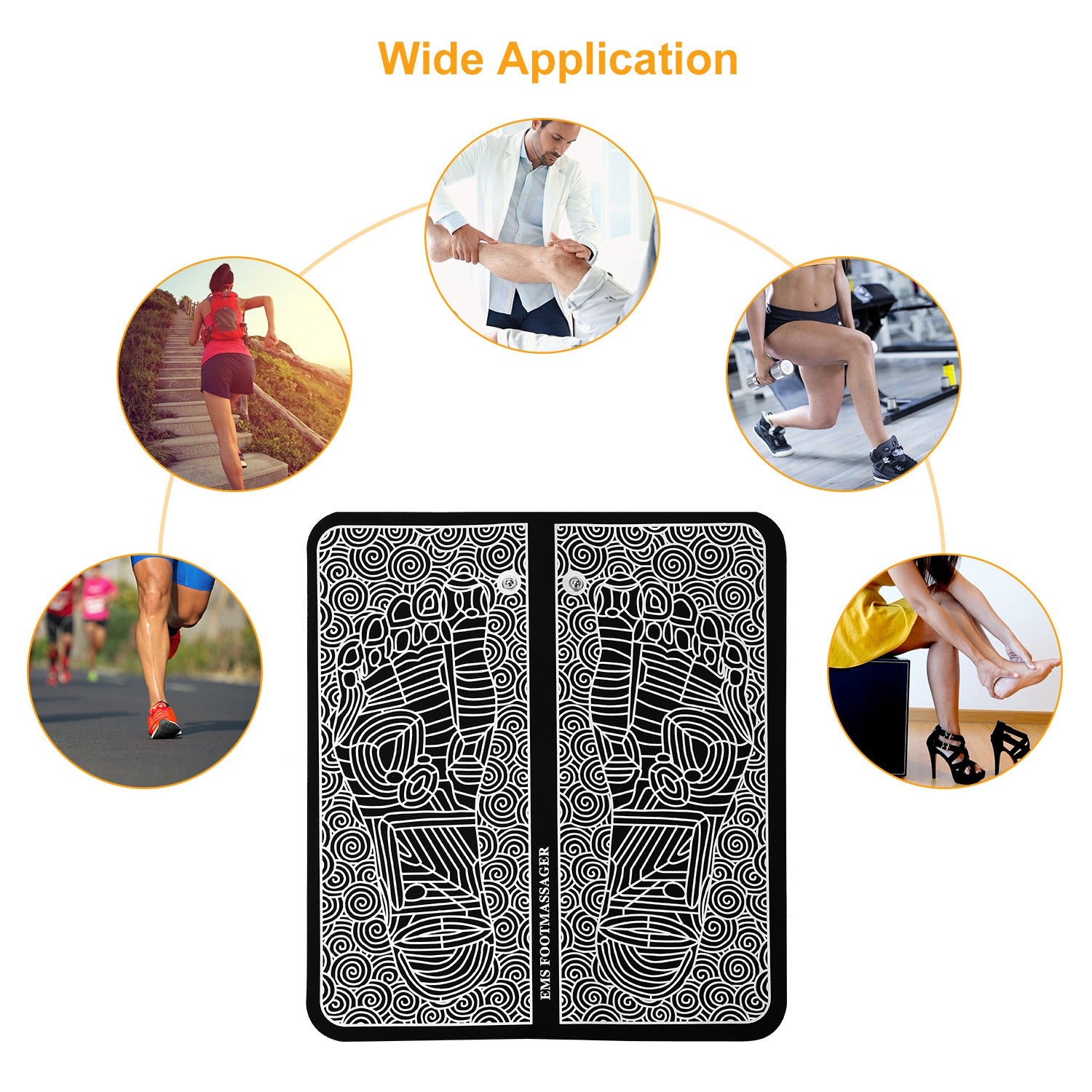 StepPulse EMS Mat™ – Smart Foot & Leg Muscle Stimulator